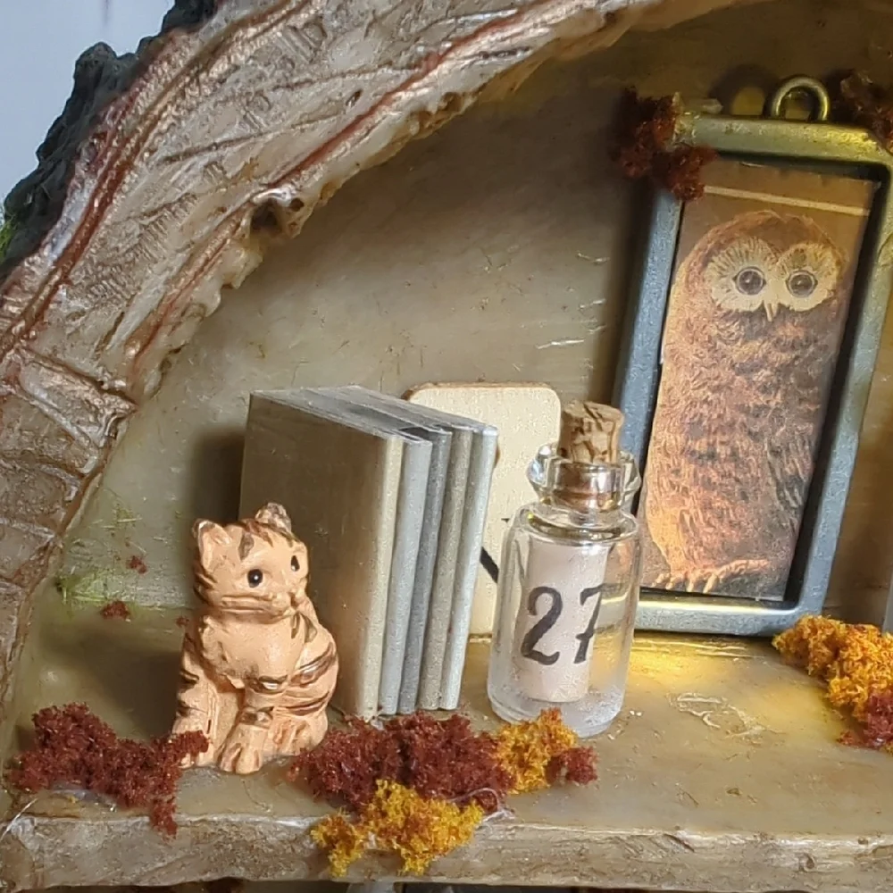 Rustic Tree Magical Fairy Trinket‎ Shelf Night Light Magical Mystical Enchanted